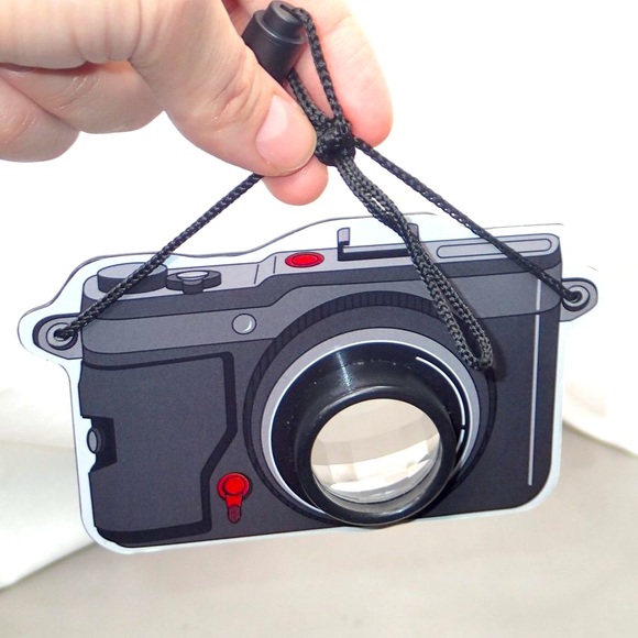 Vintage 1990s  Prism Toy Viewer Finder Necklace Cosplay Fake Camera Prop - Picture 3 of 11